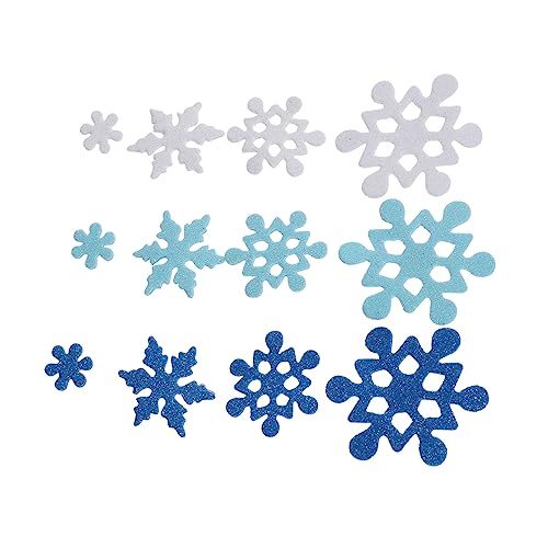 ERINGOGO 1tasche Glitzernde Schneeflocken Aufkleber Selbstklebende Dekoration Für Weihnachten Und Winterpartys Für Bastelprojekte Scrapbooking Und Ca Verschiedenen Designs von ERINGOGO