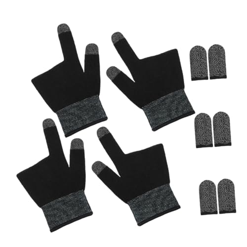 ERINGOGO 2 Handschuhe Spielfingerhülsen Fingerabdeckung Für Spiele Fingerhüllen Für Handyspiele Fingerhülle Für Spiele Spielfingerhandschuhe Gaming-fingerabdeckung Nylon von ERINGOGO