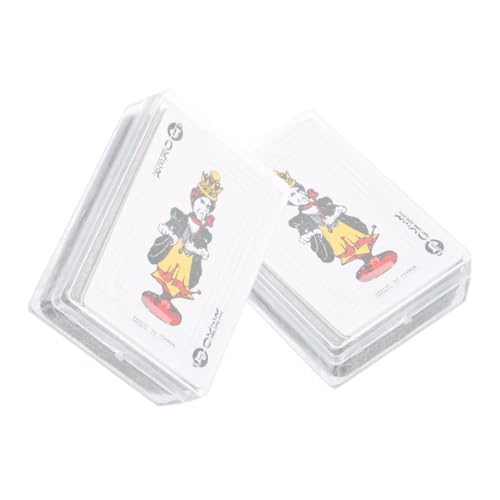 ERINGOGO Miniatur Spielkarten Pack Kleine Pokerkarten Für Partys Und Spiele Für Puppenhäuser Lustige Spielkarten Für Besondere Anlässe von ERINGOGO