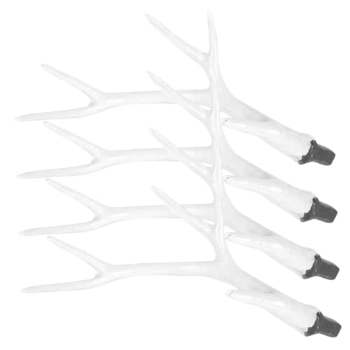 ERINGOGO 2 Paare DIY Geweih Haarreif Realistische Hirschhörner Vielseitiges Kopfstück Zubehör für Cosplay Weihnachten Karneval Party Dekoration von ERINGOGO