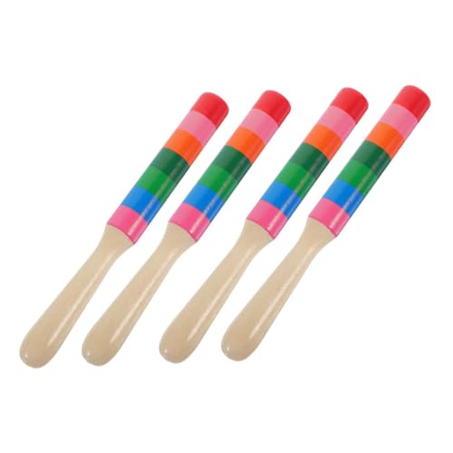 ERINGOGO 2 Paare Holz Rhythmusstäbe Percussion Instrumente Klangspielzeug Bunte Musikinstrumente für Musikalische Früherziehung und Rhythmusförderung ERINGOGO 2 Paare Holz Rhythmusstäbe Percussion Instrumente Klangspielzeug Bunte Musikinstrumente für Musikalische Früherziehung und Rhythmusförderung von ERINGOGO