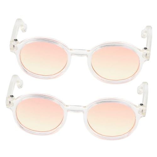 ERINGOGO 2 Paare Puppe Mini-Brille Geburtstag Party Puppen-Foto-Requisiten Puppe Mini- Puppe verkleiden Sich Sonnenbrillen Puppenbrillenverzierungen kleine Puppenbrille Plastik ERINGOGO 2 Paare Puppe Mini-Brille Geburtstag Party Puppen-Foto-Requisiten Puppe Mini- Puppe verkleiden Sich Sonnenbrillen Puppenbrillenverzierungen kleine Puppenbrille Plastik von ERINGOGO