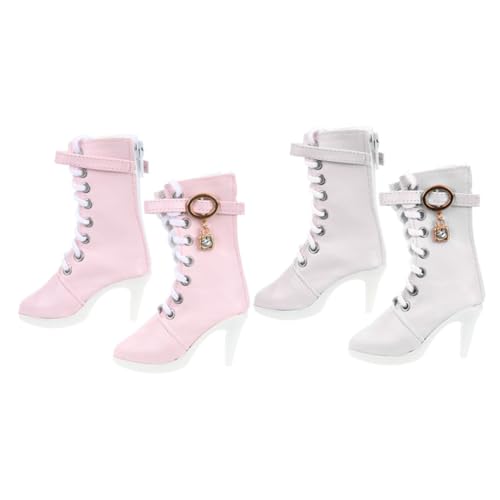 ERINGOGO 2 Paare Schuhe puppenkleiderschrank Puppenaccessoires Baumwollseil ERINGOGO 2 Paare Schuhe puppenkleiderschrank Puppenaccessoires Baumwollseil von ERINGOGO