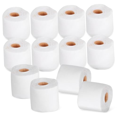 ERINGOGO 2 Puppenhausgewebe Puppenhaus-Badezimmer Simulation Stütze Miniatur Puppenhaus Toilette Realistisch Handtücher Vorgeben Szene Layout Schlüssel Weiß Papier von ERINGOGO