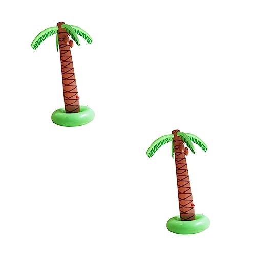 ERINGOGO 2 STK Palmen Sprengen Aufblasbarer Wassersprinkler Aufblasbarer Sprinkler Für Palmen Baum Sprengen Große Aufblasbare Outdoor-spielset Kind Kokosnussbaum Spielzeug von ERINGOGO