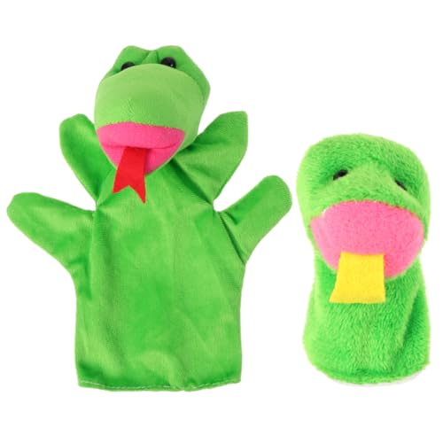 ERINGOGO 2 STÜCK Teiliges Schlange Handpuppen aus Weichem Pädagogisches Fingerpuppenspielzeug für Fördert Kreativität Fantasie und Interaktives Geschichtenerzählen von ERINGOGO