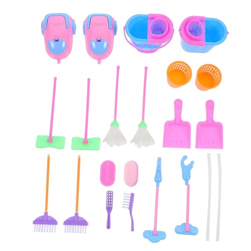 ERINGOGO 2 Sätze À 18 Stück Reinigungswerkzeug-Set putzset reinigungsset Staubwanne Fixierspray Monster Hausspielzeug Hausstaubsauger Plastik Colorful ERINGOGO 2 Sätze À 18 Stück Reinigungswerkzeug-Set putzset reinigungsset Staubwanne Fixierspray Monster Hausspielzeug Hausstaubsauger Plastik Colorful von ERINGOGO