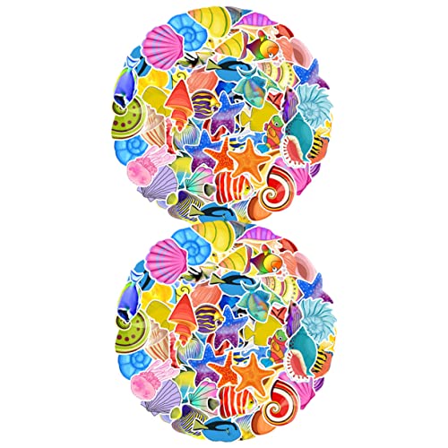 ERINGOGO Graffiti-Aufkleber Mit -Motiven 2 Sets Für Sammelalben Reisedekor PVC Einfach Anzuwenden Teilbar von ERINGOGO