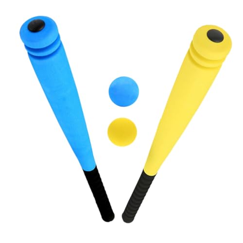 ERINGOGO 2 Sätze -Baseball Schlagballschläger Tragbarer Baseballschläger baseballschläger Kindergarten Baseballschläger Schaumbälle für Schaumstoffschläger und Ball ERINGOGO 2 Sätze -Baseball Schlagballschläger Tragbarer Baseballschläger baseballschläger Kindergarten Baseballschläger Schaumbälle für Schaumstoffschläger und Ball von ERINGOGO