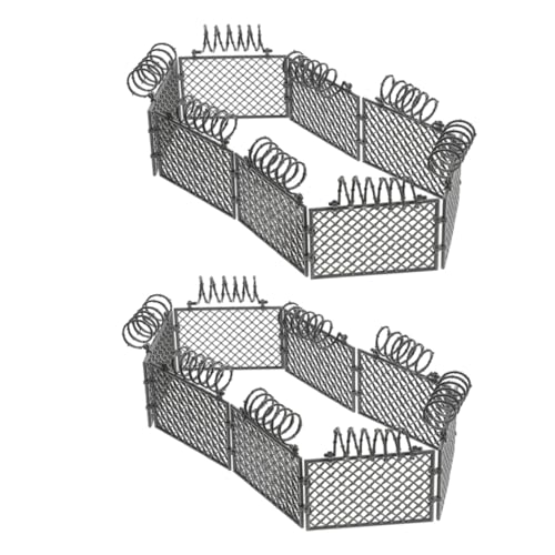 ERINGOGO 2 Sätze Bauernhof Zaun Bausatz Teiliges Kunststoff Abs Zaunset Miniatur Sicherheitszaun für DIY Szenen Kreatives für Realistisch Gestalteter Farmzaun für Interaktives Basteln ERINGOGO 2 Sätze Bauernhof Zaun Bausatz Teiliges Kunststoff Abs Zaunset Miniatur Sicherheitszaun für DIY Szenen Kreatives für Realistisch Gestalteter Farmzaun für Interaktives Basteln von ERINGOGO