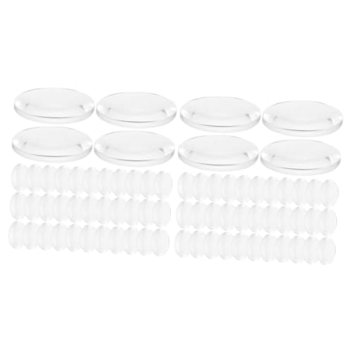ERINGOGO 2 Sätze Bikonvexe Linse Physik Optische Linse Polierte Konvexe Linse Klare Optische Linse Linsenphysik Für Das Labor Teleskop-objektive Optisches Linsenset Acryl 50 Stück * 2 von ERINGOGO
