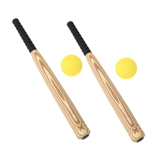 ERINGOGO 2 Sätze Eva Baseballschläger Set Trainingsschläger mit Ball Leicht Sicher für Indoor Outdoor Jugendliche Sportförderung von ERINGOGO