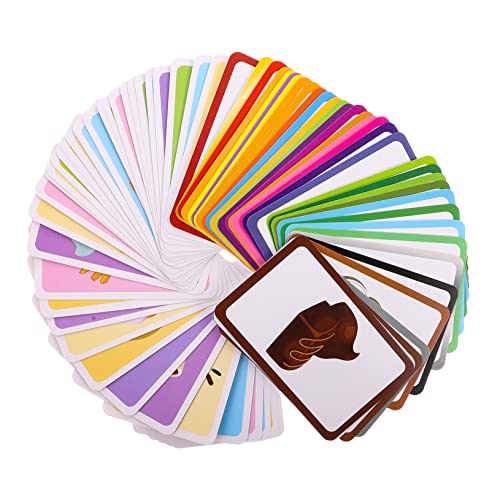 ERINGOGO 2 Sätze Früherziehungskarten Sensorisches Kindergarten -lernspielzeug Lehrreich Interessantes Kinderspielzeug Versorgen Kinderzubehör Beschichtetes Papier Colorful ERINGOGO 2 Sätze Früherziehungskarten Sensorisches Kindergarten -lernspielzeug Lehrreich Interessantes Kinderspielzeug Versorgen Kinderzubehör Beschichtetes Papier Colorful von ERINGOGO