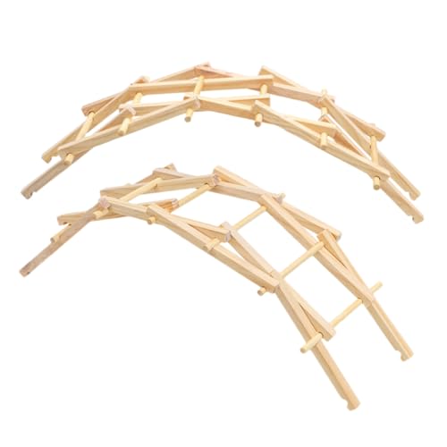 ERINGOGO 2 Sätze Handgefertigtes Holz Bogenbrücken Modell DIY Wissenschaftsspielzeug für Pädagogisches Bastelspielzeug Dekoratives Arch Bridge Modell Science Projekt für Jungen und Mädchen ERINGOGO 2 Sätze Handgefertigtes Holz Bogenbrücken Modell DIY Wissenschaftsspielzeug für Pädagogisches Bastelspielzeug Dekoratives Arch Bridge Modell Science Projekt für Jungen und Mädchen von ERINGOGO