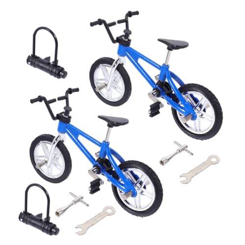 ERINGOGO 2 Sätze Mini Finger Bike Modell aus Legierung Realistisches Desktop für Erwachsene zur Stressreduktion Robust und Praktisch für Fahrradfans und Sammler ERINGOGO 2 Sätze Mini Finger Bike Modell aus Legierung Realistisches Desktop für Erwachsene zur Stressreduktion Robust und Praktisch für Fahrradfans und Sammler von ERINGOGO