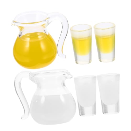 ERINGOGO 2 Sätze Miniatur-Saftglaskrug Flaschen Puppenstuben Milchkrug Krüge Deckel Dampfer küchen Dekoration Kompakter Miniaturkrug Mini-Hauskrug Küchenrequisiten vorgeben Mini-Saft Harz ERINGOGO 2 Sätze Miniatur-Saftglaskrug Flaschen Puppenstuben Milchkrug Krüge Deckel Dampfer küchen Dekoration Kompakter Miniaturkrug Mini-Hauskrug Küchenrequisiten vorgeben Mini-Saft Harz von ERINGOGO