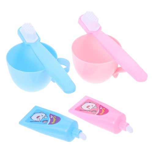 ERINGOGO 2 Sätze Satz Puppenzubehör Lustige Zahnbürste Zahnbürstenkostüm Zahnbürste Mini-toilettensitzspielzeug Zum Zähneputzen Puppenhaus-Badezimmer-Requisiten Plastik ERINGOGO 2 Sätze Satz Puppenzubehör Lustige Zahnbürste Zahnbürstenkostüm Zahnbürste Mini-toilettensitzspielzeug Zum Zähneputzen Puppenhaus-Badezimmer-Requisiten Plastik von ERINGOGO