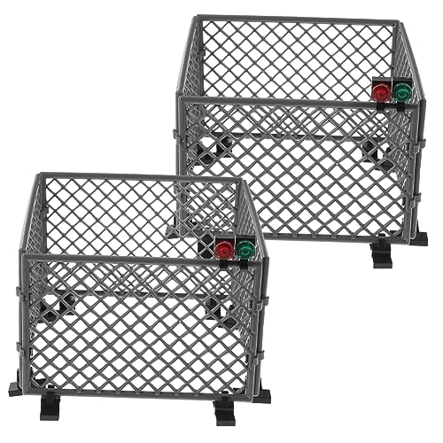 ERINGOGO 2 Sätze Schutzhäuser Szene Tisch Themenspielzeug Kinderspiele Mini-spielzeugzaun Zaun-Modell Zaunblockierspiel Zaun Spielset Zaunspielzeug Für Spiele Für Zaun Grau Abs ERINGOGO 2 Sätze Schutzhäuser Szene Tisch Themenspielzeug Kinderspiele Mini-spielzeugzaun Zaun-Modell Zaunblockierspiel Zaun Spielset Zaunspielzeug Für Spiele Für Zaun Grau Abs von ERINGOGO