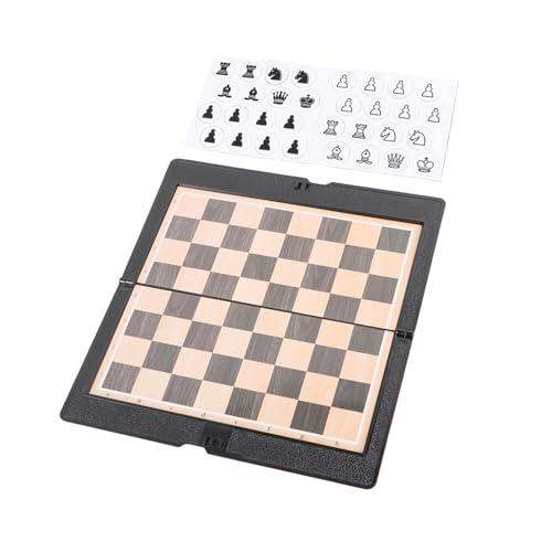 ERINGOGO 2 Satz Faltbares Magnet Schachspiel Set Tragbares Klappbares Schachbrett Reisebrettspiel für Familie und Freunde Robustes Material Spielerisches Training von Problemlösung und ERINGOGO 2 Satz Faltbares Magnet Schachspiel Set Tragbares Klappbares Schachbrett Reisebrettspiel für Familie und Freunde Robustes Material Spielerisches Training von Problemlösung und von ERINGOGO