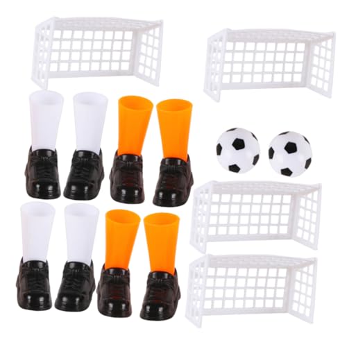 ERINGOGO 2 Satz Mini-Fingerfußball Spiel fußballschuhe fußballtor für schienbeinschoner Fussball Fingerpuppen aus Kunststoff Basketball-Kuchenaufsatz Plastik ERINGOGO 2 Satz Mini-Fingerfußball Spiel fußballschuhe fußballtor für schienbeinschoner Fussball Fingerpuppen aus Kunststoff Basketball-Kuchenaufsatz Plastik von ERINGOGO
