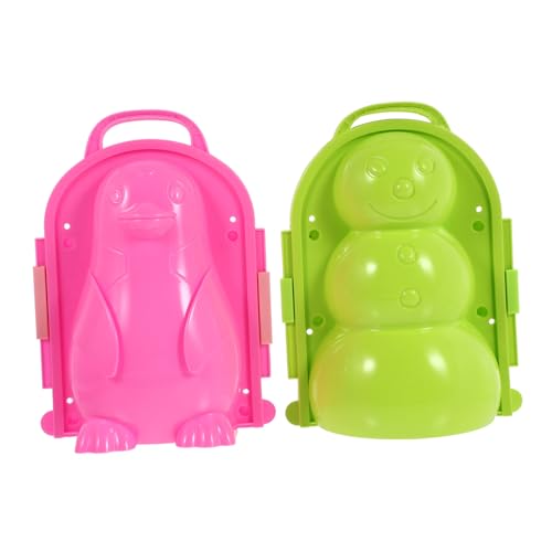 ERINGOGO 2 Schneeballformer Kunststoff Schneeballzange Winter Outdoor für Schnee Sand und Glatte Oberfläche Sicher für Jungen Mädchen Einfache Handhabung für Schnellen ERINGOGO 2 Schneeballformer Kunststoff Schneeballzange Winter Outdoor für Schnee Sand und Glatte Oberfläche Sicher für Jungen Mädchen Einfache Handhabung für Schnellen von ERINGOGO