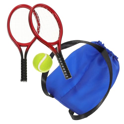 ERINGOGO 2 Sets Mini Tennisschläger Set Mini Puppenhaus Badminton Tasche Tennisschläger Babypuppen Zubehör Badminton Schläger Tasche Miniaturen Outdoor Wohnaccessoires ERINGOGO 2 Sets Mini Tennisschläger Set Mini Puppenhaus Badminton Tasche Tennisschläger Babypuppen Zubehör Badminton Schläger Tasche Miniaturen Outdoor Wohnaccessoires von ERINGOGO