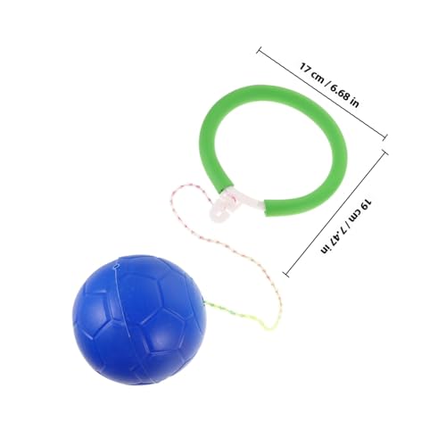 ERINGOGO 2 Stück Ankle Skip Ball für Erwachsene Rotierende Fußring Sprungbälle zur Beinmuskelstärkung Koordinations Balanceförderung Vielseitiges Outdoor Fitnessspielzeug von ERINGOGO