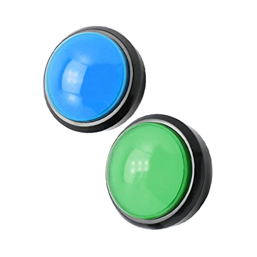 ERINGOGO 2 Stück Antwortender LED Ja Summer für Quizspiele Lichter Game Summer Zubehör für Partywerkzeuge tv Gezeigt Taste elektronischer Squeeze-Responder ERINGOGO 2 Stück Antwortender LED Ja Summer für Quizspiele Lichter Game Summer Zubehör für Partywerkzeuge tv Gezeigt Taste elektronischer Squeeze-Responder von ERINGOGO