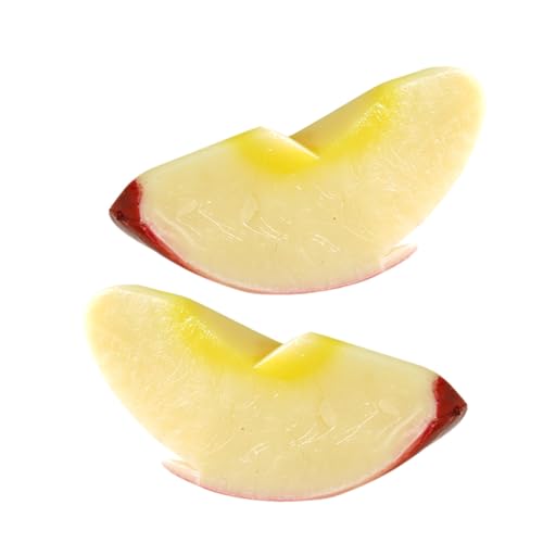 ERINGOGO 2 Stück Apfelwürfel Modell Küchentisch Obst Party Dekorationen Realistische Lebensechte Äpfel Apfelscheiben Obstdekoration Künstliches Obst Gefälschtes Obstmodell ERINGOGO 2 Stück Apfelwürfel Modell Küchentisch Obst Party Dekorationen Realistische Lebensechte Äpfel Apfelscheiben Obstdekoration Künstliches Obst Gefälschtes Obstmodell von ERINGOGO