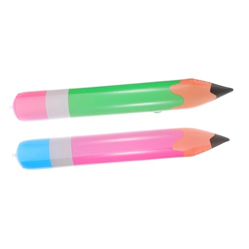 ERINGOGO 2 Stück Aufblasbare Bleistift Partygeschenke Jumbo Bleistifte Luftballons Für Den Ersten Schultag Rosa Gelbe Luftballons Großer Bleistiftballon Wiederverwendbare ERINGOGO 2 Stück Aufblasbare Bleistift Partygeschenke Jumbo Bleistifte Luftballons Für Den Ersten Schultag Rosa Gelbe Luftballons Großer Bleistiftballon Wiederverwendbare von ERINGOGO