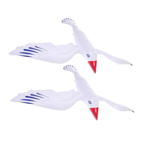 ERINGOGO 2 Stück Aufblasbare Möwenwasserballon Pooldekor Aufblasbares Möwenspielzeug Aufblasbares Vogelspielzeug Hawaiianische Partybevorzugung Aufblasbares Weiß Pvc ERINGOGO 2 Stück Aufblasbare Möwenwasserballon Pooldekor Aufblasbares Möwenspielzeug Aufblasbares Vogelspielzeug Hawaiianische Partybevorzugung Aufblasbares Weiß Pvc von ERINGOGO