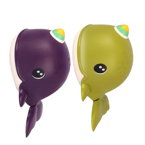 ERINGOGO 2 Stück Badespielzeug Kinderspielzeug Badewanne Babybadewanne Badewanne Cartoonbadspielzeug Babybadspielzeug Duschspielzeug Für Plastik von ERINGOGO