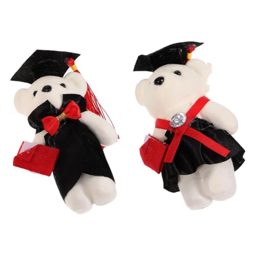 ERINGOGO 2 Stück Bärenpuppe Abschlussbär Puppe Abschluss Plüschbär Kuscheltierbär Weichbär Puppe Abschlussbär Gefüllter Plüschbär Puppe Abschlussbär Vliesstoff Schwarz ERINGOGO 2 Stück Bärenpuppe Abschlussbär Puppe Abschluss Plüschbär Kuscheltierbär Weichbär Puppe Abschlussbär Gefüllter Plüschbär Puppe Abschlussbär Vliesstoff Schwarz von ERINGOGO
