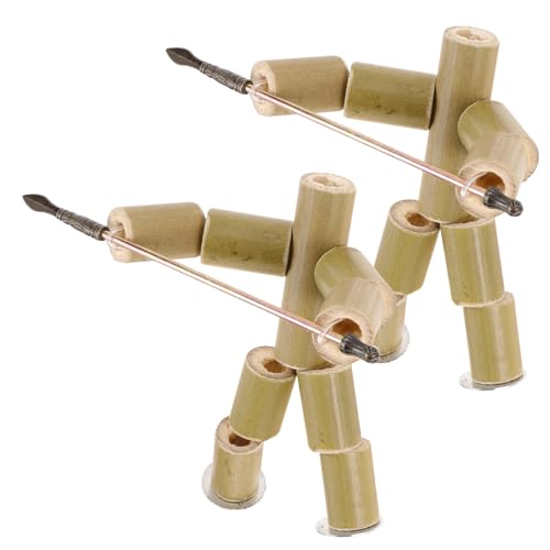 ERINGOGO 2 Stück Bambus -herrenunterrichtshilfen Vorschulspielzeug -kit Handpuppen-bausatz Puppenbauset Party Gefälligkeiten Tischpuppenspielzeug Kleinkindspielzeug Holzpuppe Grün ERINGOGO 2 Stück Bambus -herrenunterrichtshilfen Vorschulspielzeug -kit Handpuppen-bausatz Puppenbauset Party Gefälligkeiten Tischpuppenspielzeug Kleinkindspielzeug Holzpuppe Grün von ERINGOGO