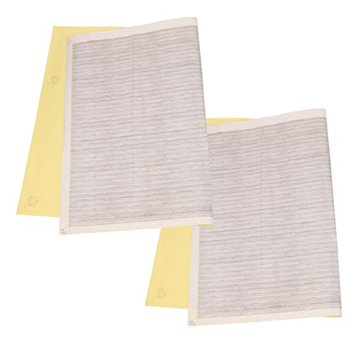 ERINGOGO 2 Stück Boden Im Puppenhaus Miniatur Selbstklebendes Vinyl DIY -Boden Mini- Pads Bodenbelag Puppenhausboden Abdeckung Puppenhaus-dielentapete Aufkleber Puppenhausdekor Papier von ERINGOGO
