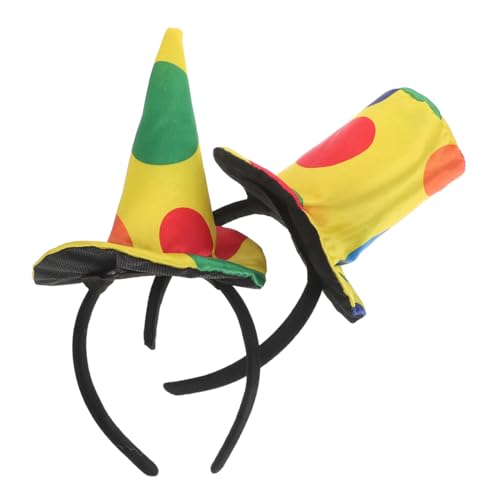 ERINGOGO 2 Stück Clown Mit Kopfschmuck Halloween Stirnbänder Für Erwachsene Clown Haar Accessoires Clown Kostüm Zubehör Clown Stirnband Halloween Kostüm Zubehör Lustige Clown ERINGOGO 2 Stück Clown Mit Kopfschmuck Halloween Stirnbänder Für Erwachsene Clown Haar Accessoires Clown Kostüm Zubehör Clown Stirnband Halloween Kostüm Zubehör Lustige Clown von ERINGOGO