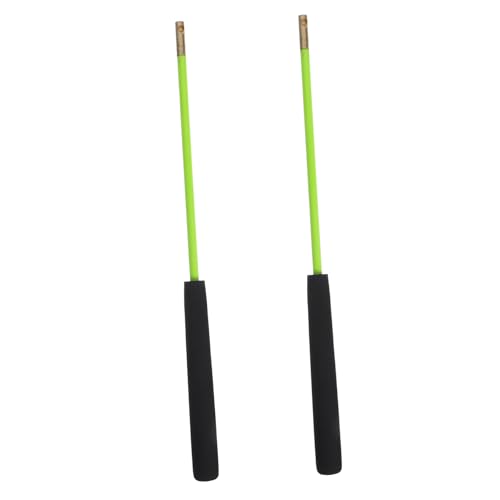 ERINGOGO 2 Stück Diabolo Sticks mit Rutsch Griff Lange Jonglierstäbe für Senioren für Fitness und Geschicklichkeitstraining Robuste Bauweise Grüne Griffe ERINGOGO 2 Stück Diabolo Sticks mit Rutsch Griff Lange Jonglierstäbe für Senioren für Fitness und Geschicklichkeitstraining Robuste Bauweise Grüne Griffe von ERINGOGO