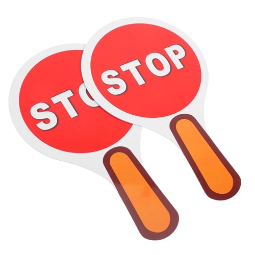 ERINGOGO 2 Stück Doppelseitiges Verkehrszeichen Paddle Rot Grün Wasserdichtes Handpaddel für Verkehrsregelspiel Klassenzimmer Lernhilfe zur Verkehrssicherheit ERINGOGO 2 Stück Doppelseitiges Verkehrszeichen Paddle Rot Grün Wasserdichtes Handpaddel für Verkehrsregelspiel Klassenzimmer Lernhilfe zur Verkehrssicherheit von ERINGOGO