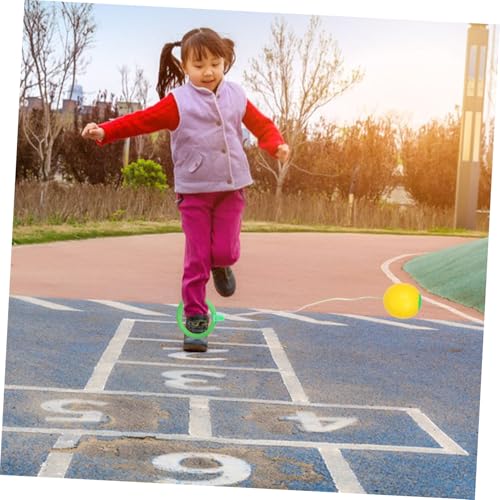 ERINGOGO 2 Stück Fitness Jump Ball mit Rotierendem Ball und Knöchelring Fördert Beinmuskeln Koordination und Gleichgewicht Vielseitiges Outdoor und Erwachsene ERINGOGO 2 Stück Fitness Jump Ball mit Rotierendem Ball und Knöchelring Fördert Beinmuskeln Koordination und Gleichgewicht Vielseitiges Outdoor und Erwachsene von ERINGOGO