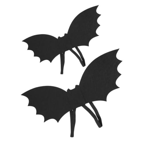 ERINGOGO 2 Stück Fledermausflügel Halloween-Fledermaus-Dekorationen Halloween-kostümzubehör Für Kostüme Für Haustierpartys Katzen Halloween Kostüm Partykostüm Für Hunde Black Eva ERINGOGO 2 Stück Fledermausflügel Halloween-Fledermaus-Dekorationen Halloween-kostümzubehör Für Kostüme Für Haustierpartys Katzen Halloween Kostüm Partykostüm Für Hunde Black Eva von ERINGOGO