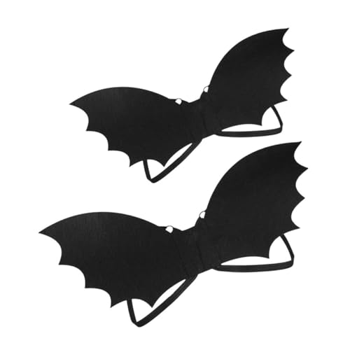 ERINGOGO 2 Stück Fledermausflügel Halloween-haustierdekorationen Katze Fledermaus Flügel Kostüm Haustier Halloween Verkleiden Halloween-Fledermaus-Dekorationen Kinderpartykostüm Black Eva ERINGOGO 2 Stück Fledermausflügel Halloween-haustierdekorationen Katze Fledermaus Flügel Kostüm Haustier Halloween Verkleiden Halloween-Fledermaus-Dekorationen Kinderpartykostüm Black Eva von ERINGOGO