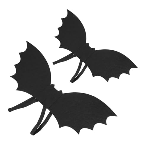 ERINGOGO 2 Stück Fledermausflügel flügel Halloween zubehör Halloween wirft tierkostüme für Halloween-Fledermaus-Dekorationen -Fledermaus-Cosplay Eva Black ERINGOGO 2 Stück Fledermausflügel flügel Halloween zubehör Halloween wirft tierkostüme für Halloween-Fledermaus-Dekorationen -Fledermaus-Cosplay Eva Black von ERINGOGO