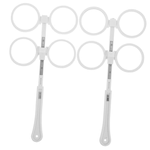 ERINGOGO 2Stücke Optisches Flipper-instrument für Optometrie Verstellbare Flip-linse für Erwachsene und Junge Mädchen für Amblyopie-training und Sehtests Leicht und Tragbar von ERINGOGO