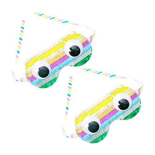 ERINGOGO 2 Stück Für Spiele Piñata Augenabdeckung Geburtstagsparty Party Party Masken Für Kindergeburtstagsparty Zubehör Augenbinde Für Partyspiele von ERINGOGO
