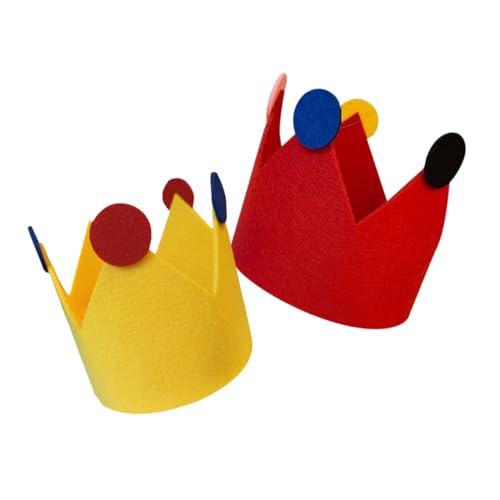 ERINGOGO 2 Stück Geburtstagshut Krone Hut Kappe Unisex Mädchen Kleinkind Junge Motorhaube Geburtstag Krönungen Geburtstagshut Für Geburtstag Kopfbedeckung Babyparty Foto Requisite Filz ERINGOGO 2 Stück Geburtstagshut Krone Hut Kappe Unisex Mädchen Kleinkind Junge Motorhaube Geburtstag Krönungen Geburtstagshut Für Geburtstag Kopfbedeckung Babyparty Foto Requisite Filz von ERINGOGO