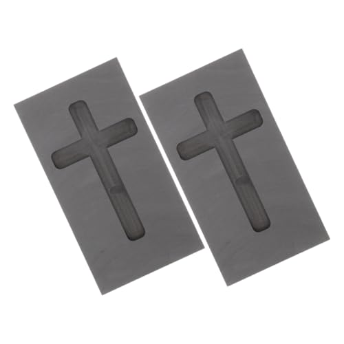 ERINGOGO 2 Stück Gießformen Aus Metall Für Schmuck Schmelzende Metallform Schmelzformen Gussformen Schmuckschmelzmodell Schmelzendes Gießwerkzeug Schmelzguss-kit Graphit Black ERINGOGO 2 Stück Gießformen Aus Metall Für Schmuck Schmelzende Metallform Schmelzformen Gussformen Schmuckschmelzmodell Schmelzendes Gießwerkzeug Schmelzguss-kit Graphit Black von ERINGOGO