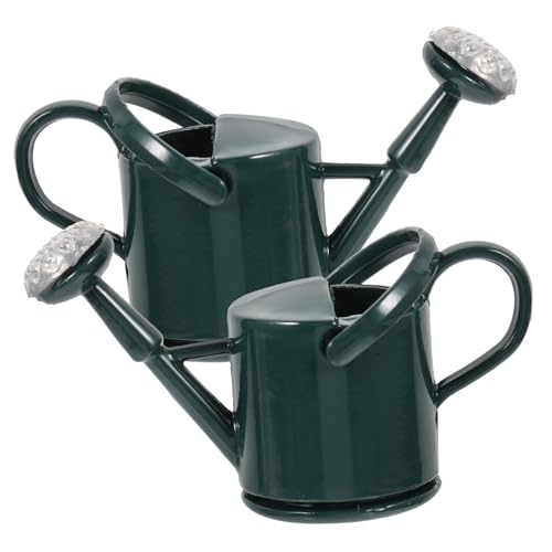 ERINGOGO 2 Stück Gießkanne aus Blech für kinderspielzeug adventsgeschenke weihnachstsgeschenk klein sprühen Puppenhaus-Miniaturen Puppenhaus-Ornament Eisen Green ERINGOGO 2 Stück Gießkanne aus Blech für kinderspielzeug adventsgeschenke weihnachstsgeschenk klein sprühen Puppenhaus-Miniaturen Puppenhaus-Ornament Eisen Green von ERINGOGO