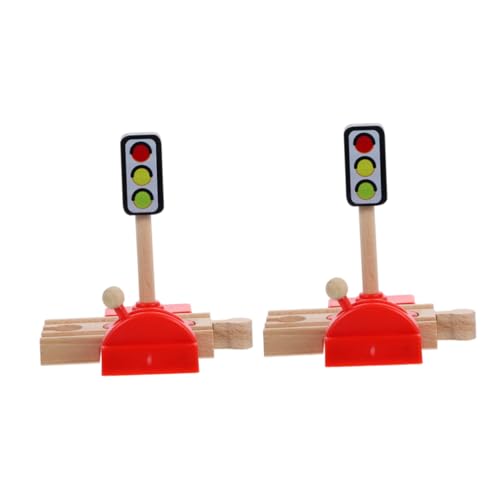 ERINGOGO Zugset-zubehör Schienenverbinder Aus Holz Modelleisenbahn-Requisiten Fantasievolles Spielset Für Jungen Und Mädchen ERINGOGO Zugset-zubehör Schienenverbinder Aus Holz Modelleisenbahn-Requisiten Fantasievolles Spielset Für Jungen Und Mädchen von ERINGOGO