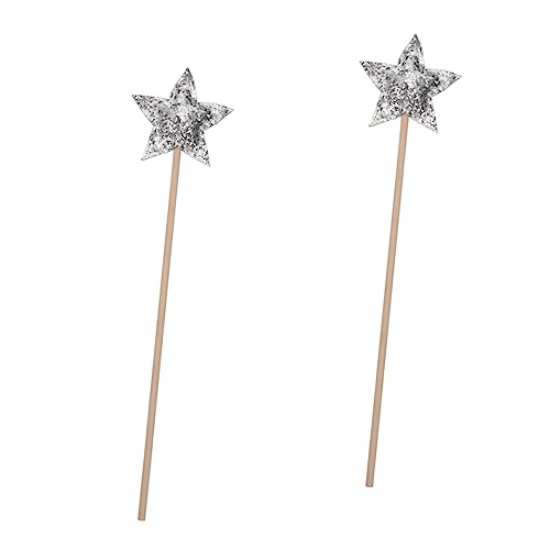 ERINGOGO 2 Stück Glitzer Stern Zauberstäbe für Feenstäbe für Geburtstagsfeiern Bühnenauftritte und Besondere Anlässe und Partyzubehör für Kleine Prinzessinnen ERINGOGO 2 Stück Glitzer Stern Zauberstäbe für Feenstäbe für Geburtstagsfeiern Bühnenauftritte und Besondere Anlässe und Partyzubehör für Kleine Prinzessinnen von ERINGOGO