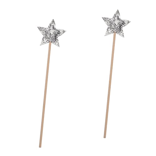 ERINGOGO 2 Stück Glitzernde Feenstäbe für Mädchen Sternen Zauberstäbe für Geburtstagsfeiern Cosplay und Halloween Dekoration ERINGOGO 2 Stück Glitzernde Feenstäbe für Mädchen Sternen Zauberstäbe für Geburtstagsfeiern Cosplay und Halloween Dekoration von ERINGOGO